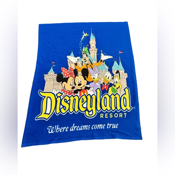 Bedding Disneyland Resort Where Dreams Come True Fleece Blanket Poshmark